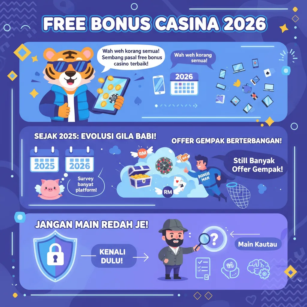 Free bonus casino terbaik di Malaysia dan Asia
