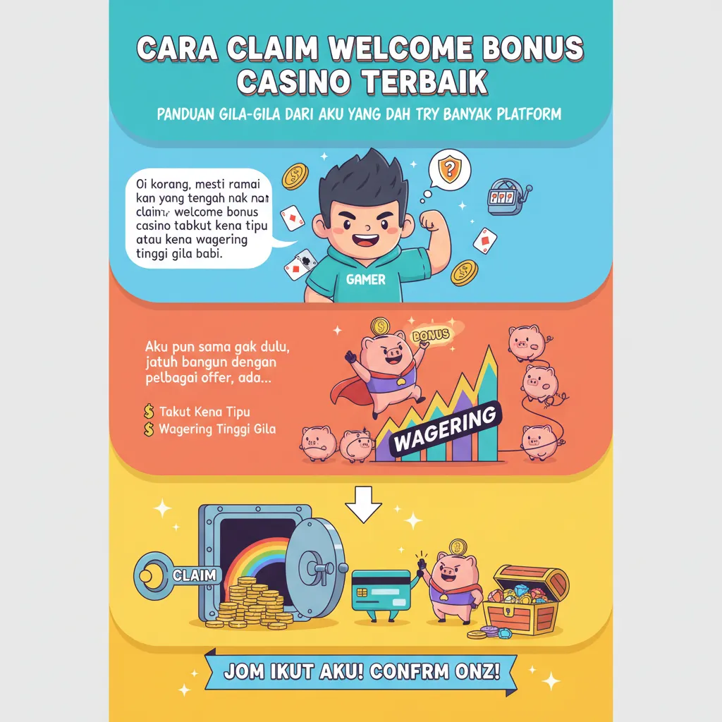 Cara Claim Welcome Bonus Casino Terbaik