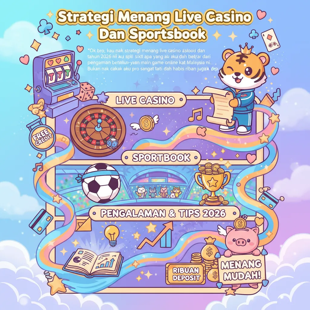 Strategi Menang Live Casino Dan Sportsbook