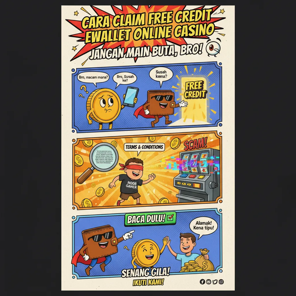 Cara Claim Free Credit Ewallet Online Casino