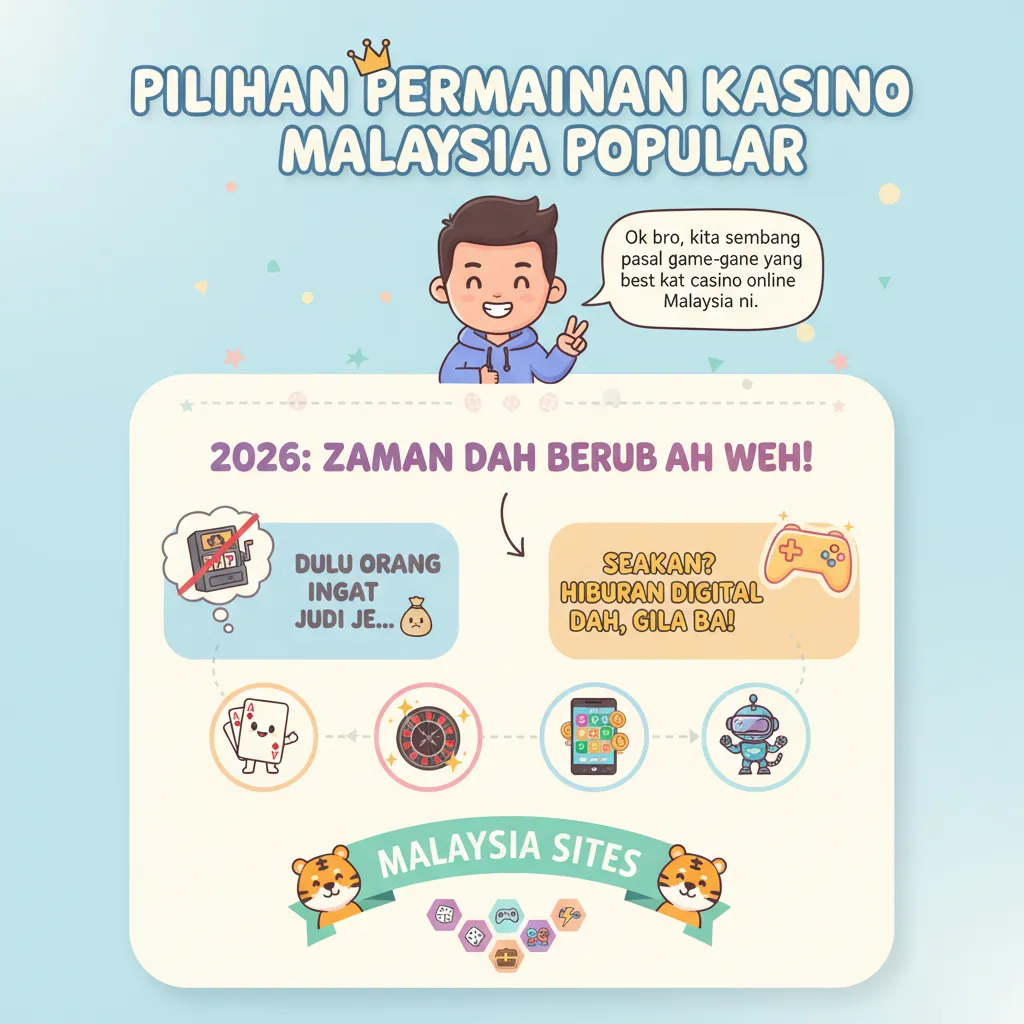 Pilihan Permainan Kasino Malaysia Popular