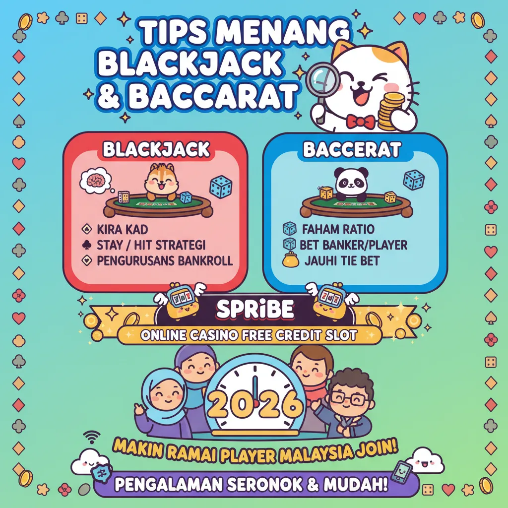 Tips Menang Blackjack Dan Baccarat