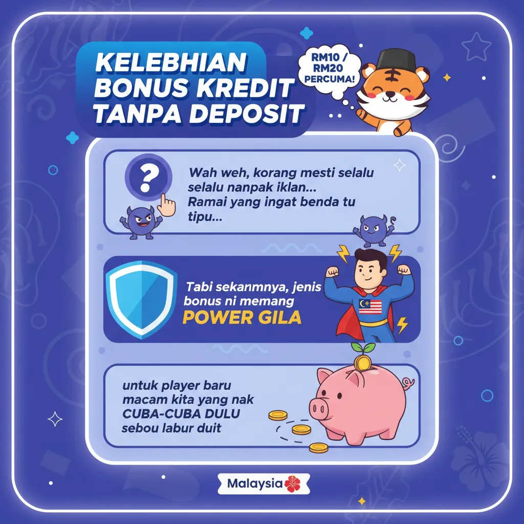 Kelebihan Bonus Kredit Tanpa Deposit