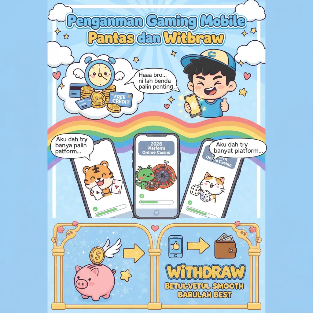 Pengalaman Gaming Mobile Pantas dan Withdraw