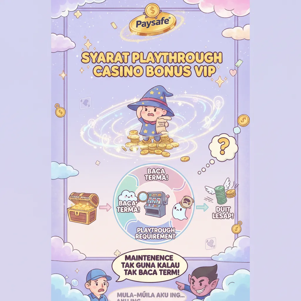 Syarat Playthrough Casino Bonus VIP