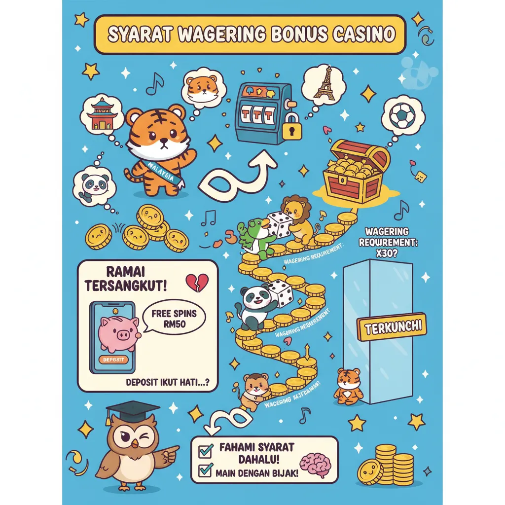 Syarat wagering bonus casino untuk pemain